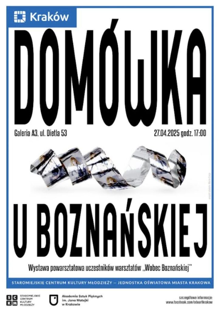 Plakat domowka u boznanskiej