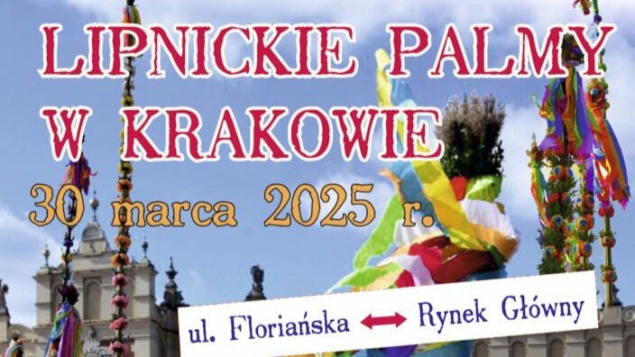 Lipnickie palmy w Krakowie - plakat