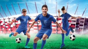 Z Orlika na stadion - grafika