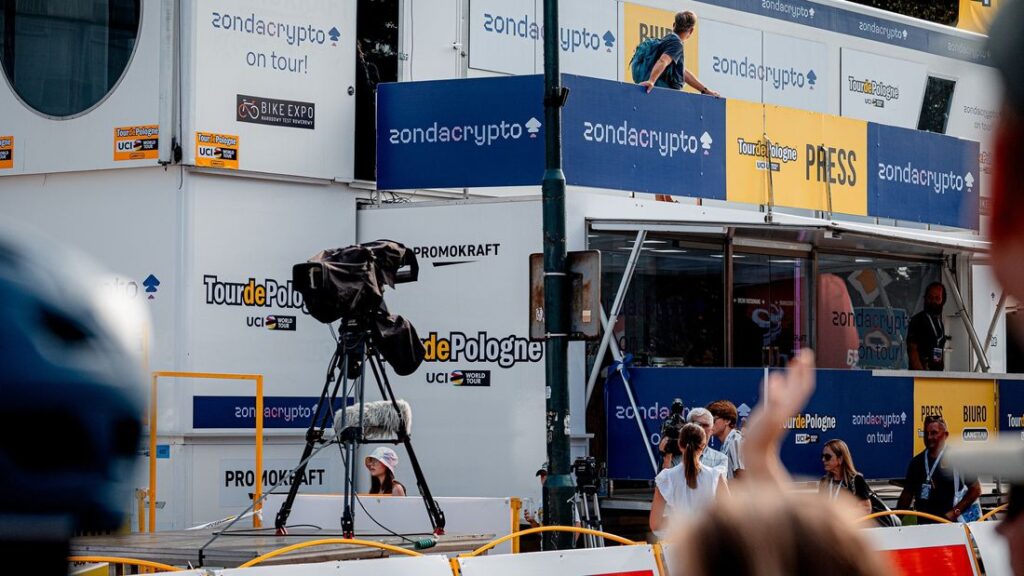 Zondacrypto na Tour de Pologne