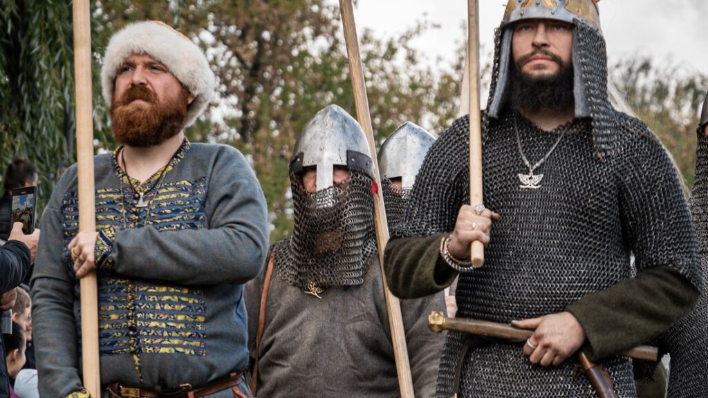 pokazy rycerskie - Festiwal 1000-lecia Korony Polskiej