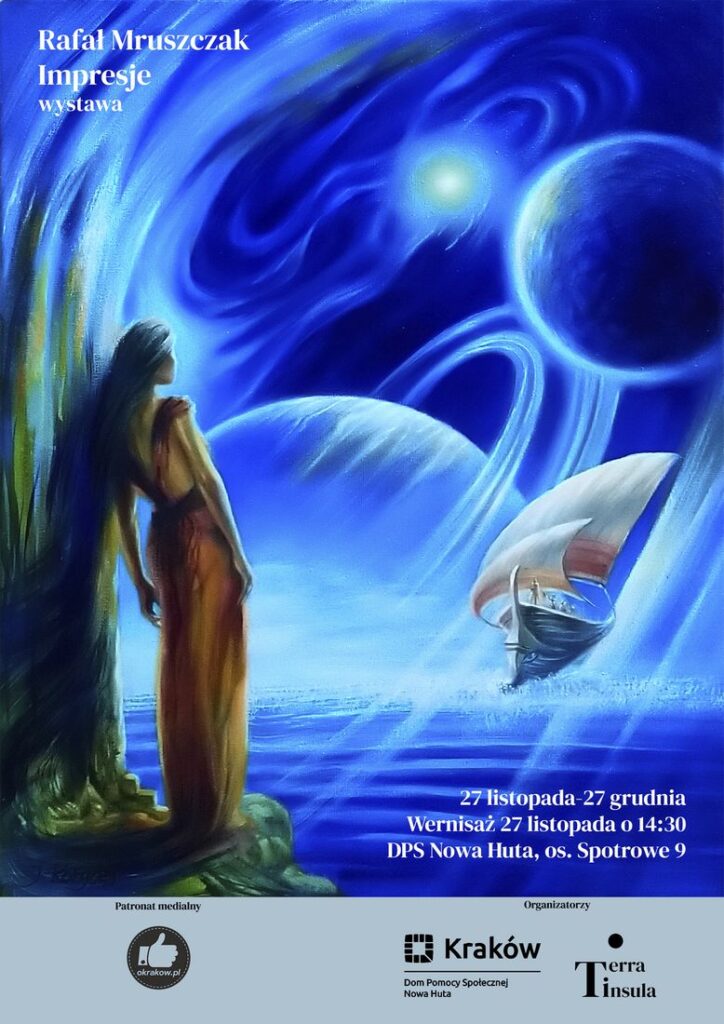 Rafał Mruszczak - wystawa w Nowej Hucie - plakat