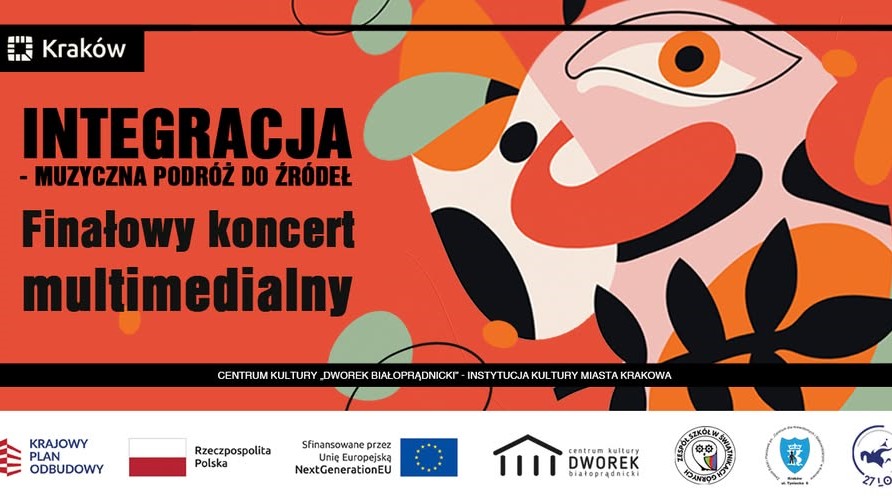 Multimedialny koncert- projekt Integracja - grafika