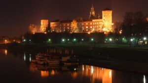 Wawel nocą