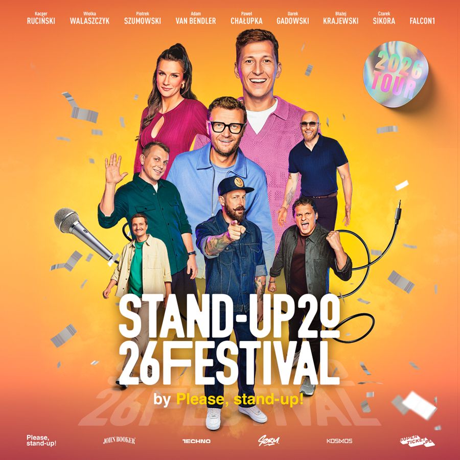 Stand-up Festival Kraków 2026 - plakat
