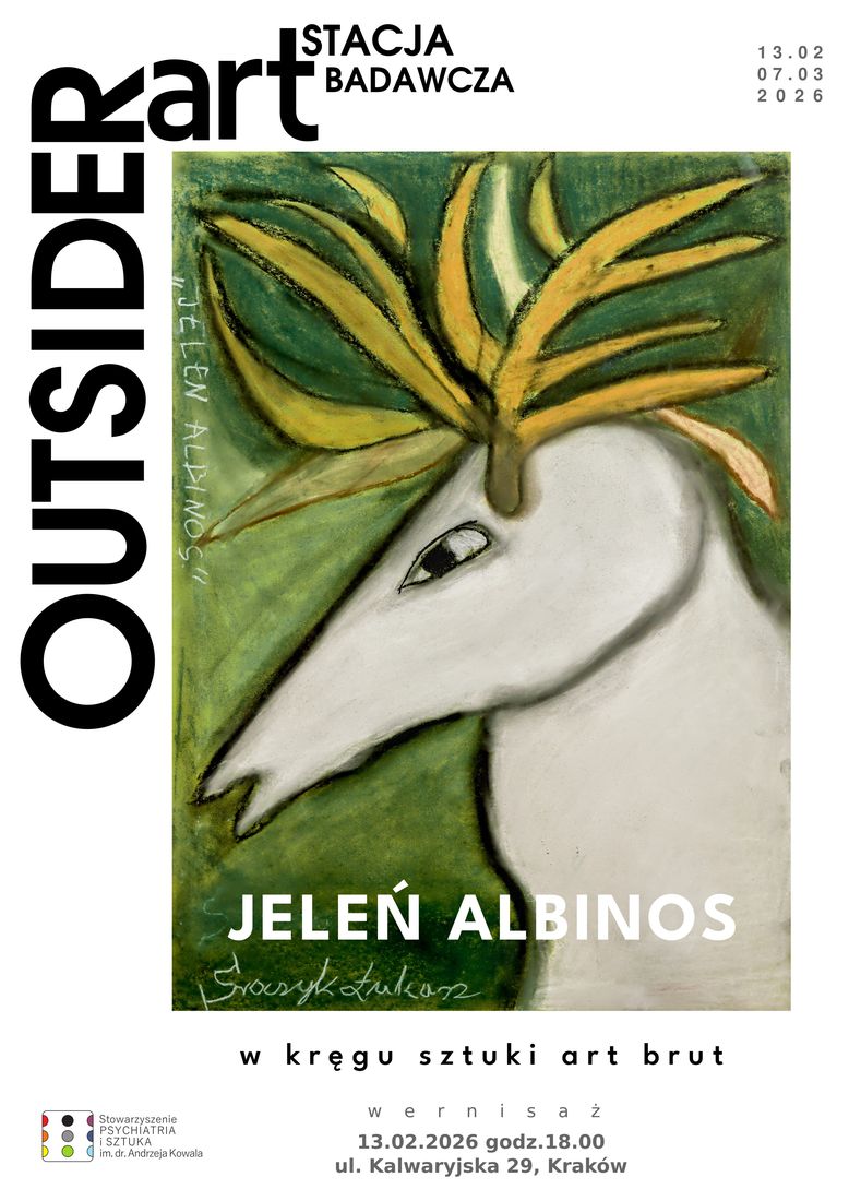 wystawa jelen albinos stacja badawcza