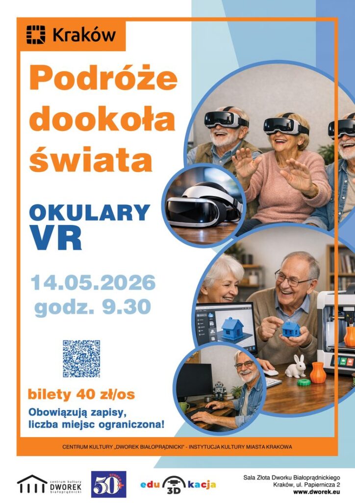 Okulary VR plakat